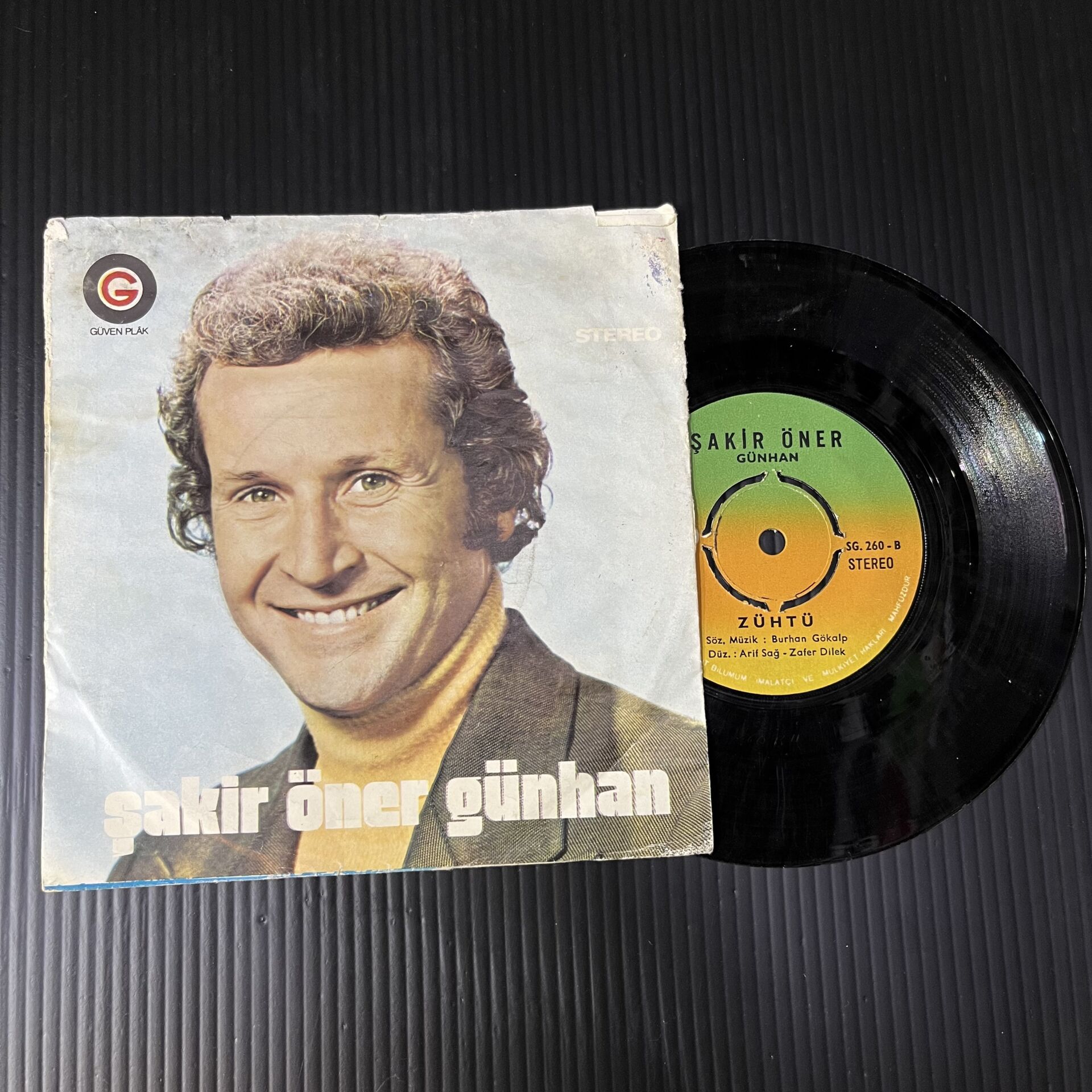 Şakir Öner Günhan – Ben Bu Yaralara Nerden Düş Oldum / Zühtü