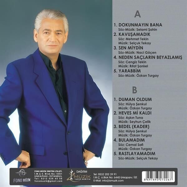 Adnan Şenses - Dokunmayın Bana Plak