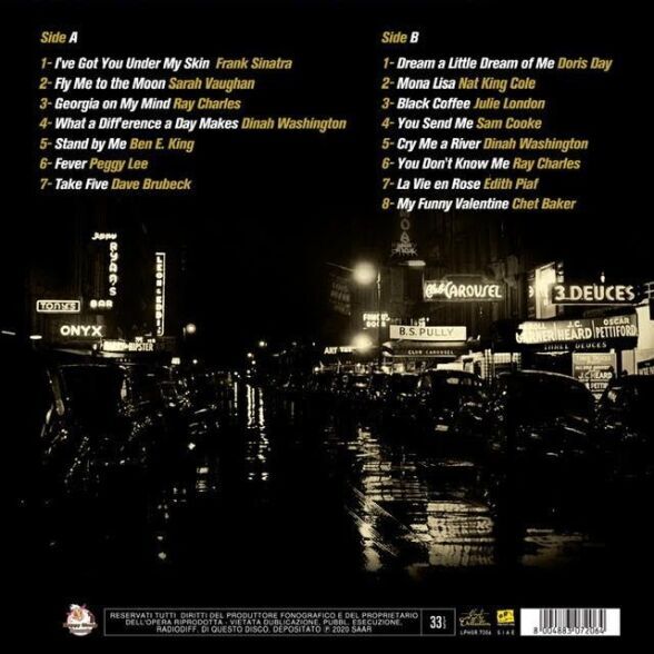 The Very Best of Jazz 15 Love Songs - Plak