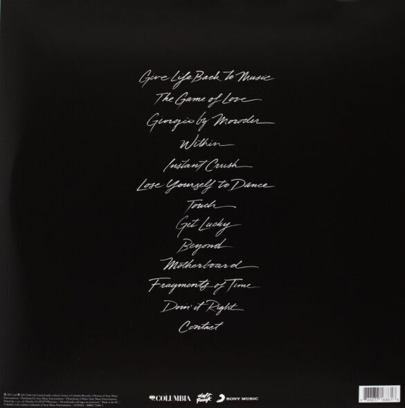 Daft Punk - Random Access Memories 2'li Plak