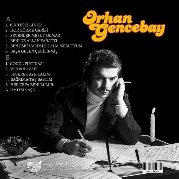 Orhan Gencebay - Bir Teselli Ver Plak