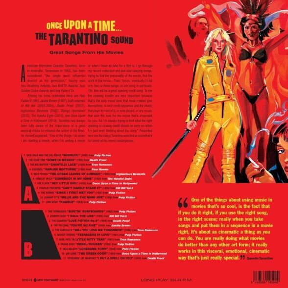The Tarantino Sound - Once Upon A Time Red Plak