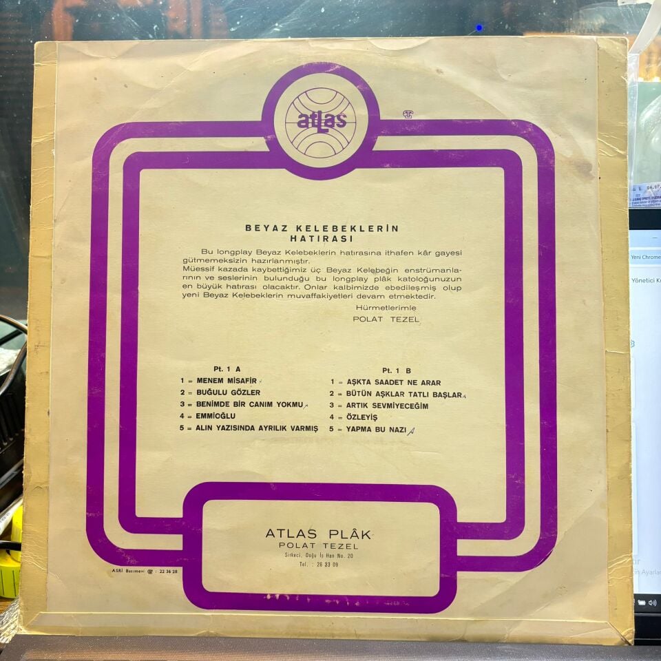 Beyaz Kelebekler – Beyaz Kelebeklerin Hatırası