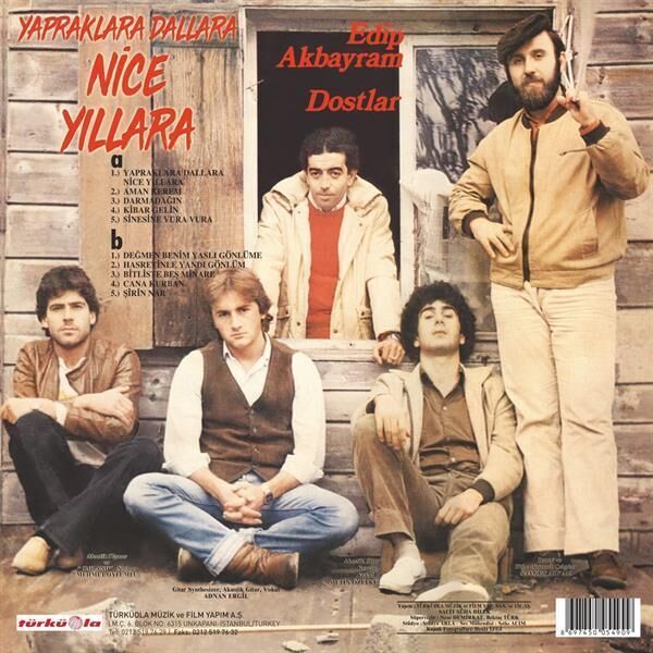 Edip Akbayram - Yapraklara Dallara / Nice Yıllara Plak