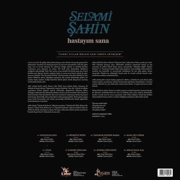 Selami Şahin - Hastayım Sana Yeni Baskı Plak