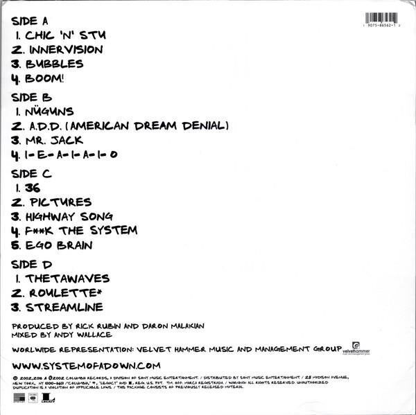 System Of A Down – Steal This Album! 2'li Plak