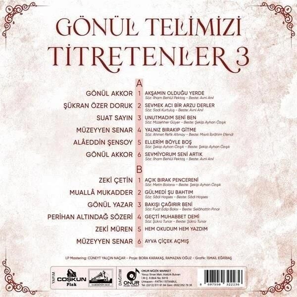 -Gönül Telimizi Titretenler 3 - Çeşitli Sanatçılar