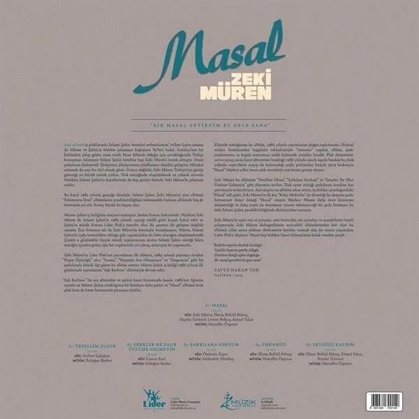 Zeki Müren - Masal Plak