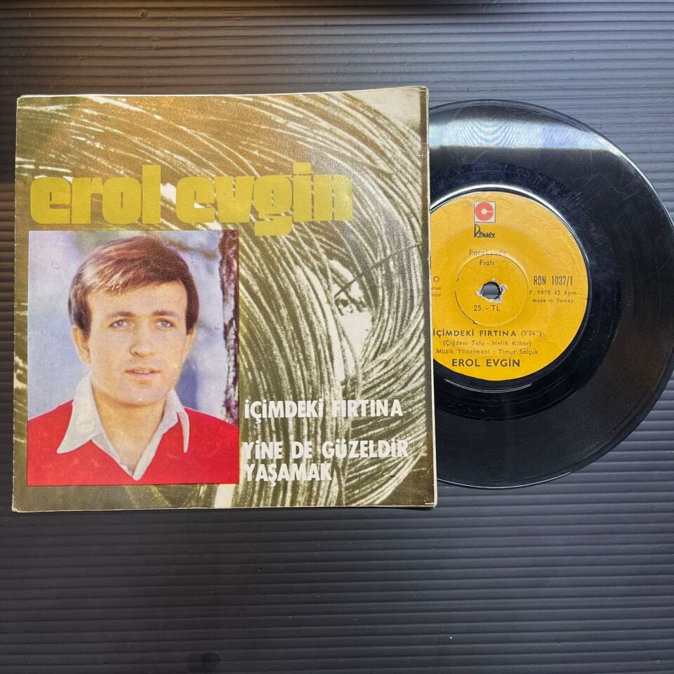 Erol Evgin – İçimdeki Fırtına / Yine De Güzeldir Yaşamak