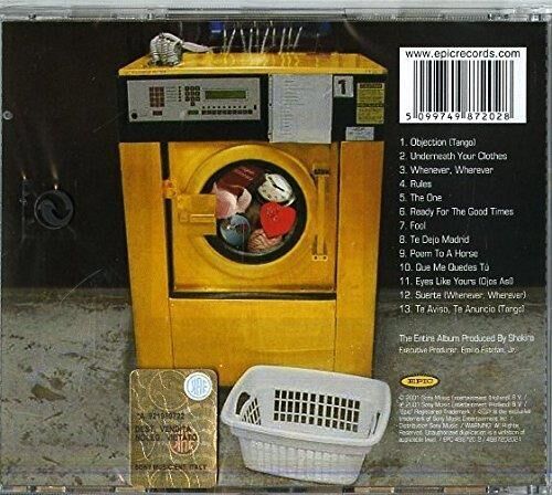 Shakira - Laundry Service 2'li Yellow Plak