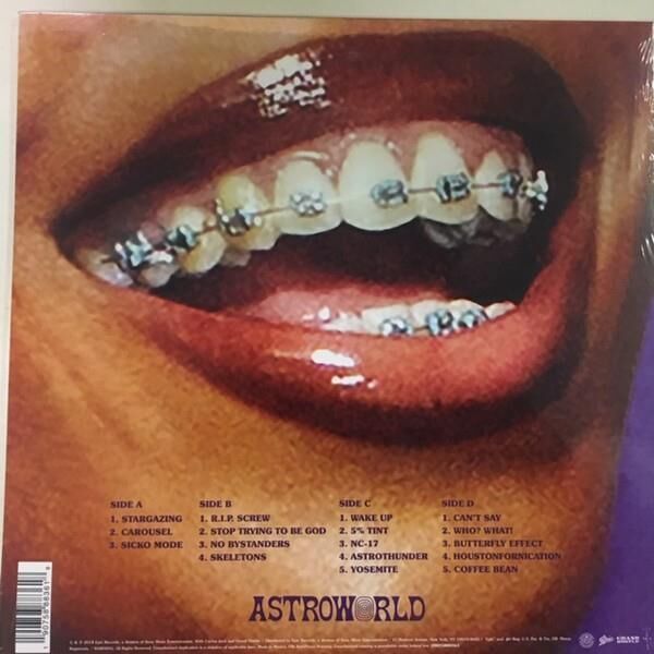 Travis Scott – Astroworld 2'li Plak