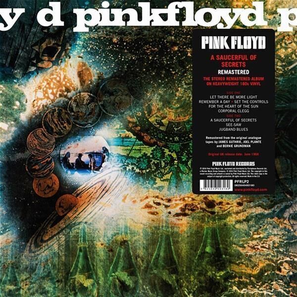 Pink Floyd - A Saucerful Of Secrets Plak