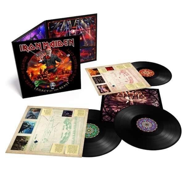 İron Maiden - Nights Of The Dead 3'lü Plak