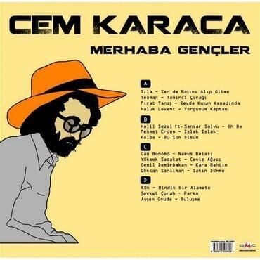 -Cem Karaca - Merhaba Gençler Cover 2'li Plak