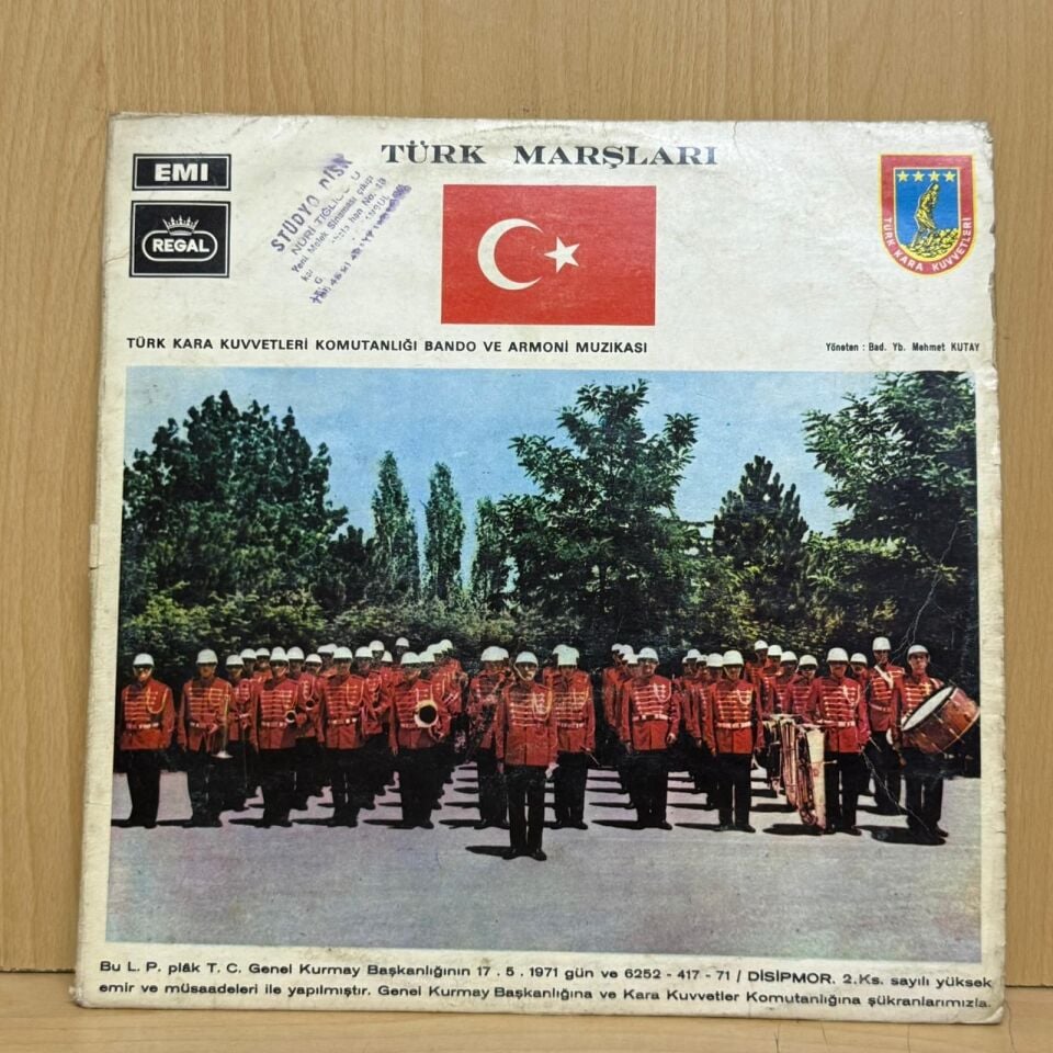 Türk Kara Kuvvetleri Komutanlığı Bando ve Armoni Muzıkası – Türk Marşları