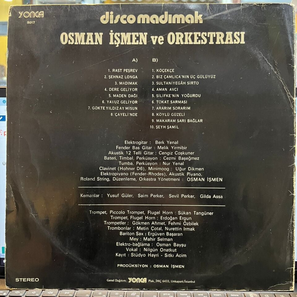 Osman İşmen Orkestrası – Disco Madımak