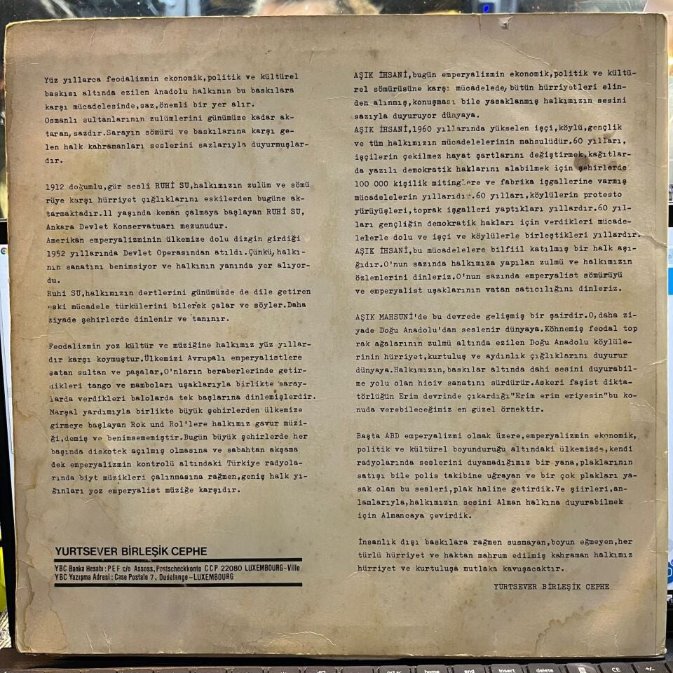 Various – Ozanlardan Seçmeler