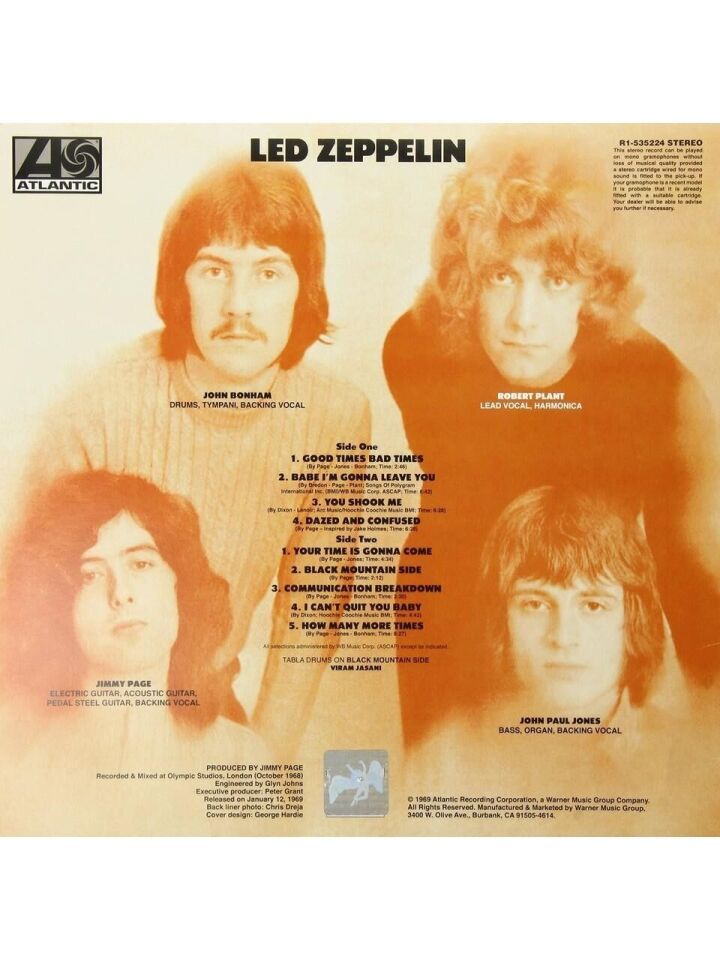 Led Zeppelin I 1. Plak